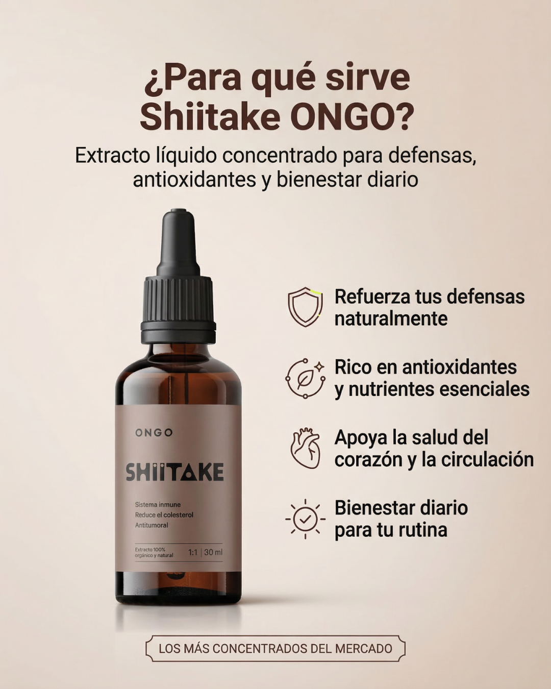 Pack Ongo 4 Extractos - para ayudarte a rendir mejor frente al estrés diario.