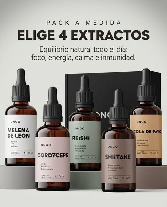 Pack de 4 extractos a tu medida